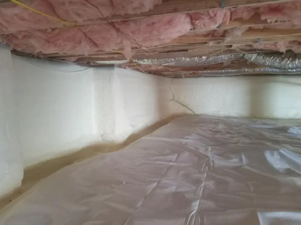 Crawl space encapsulation with closed-cell spray foam for Roof Maintenance in Sierra Madre